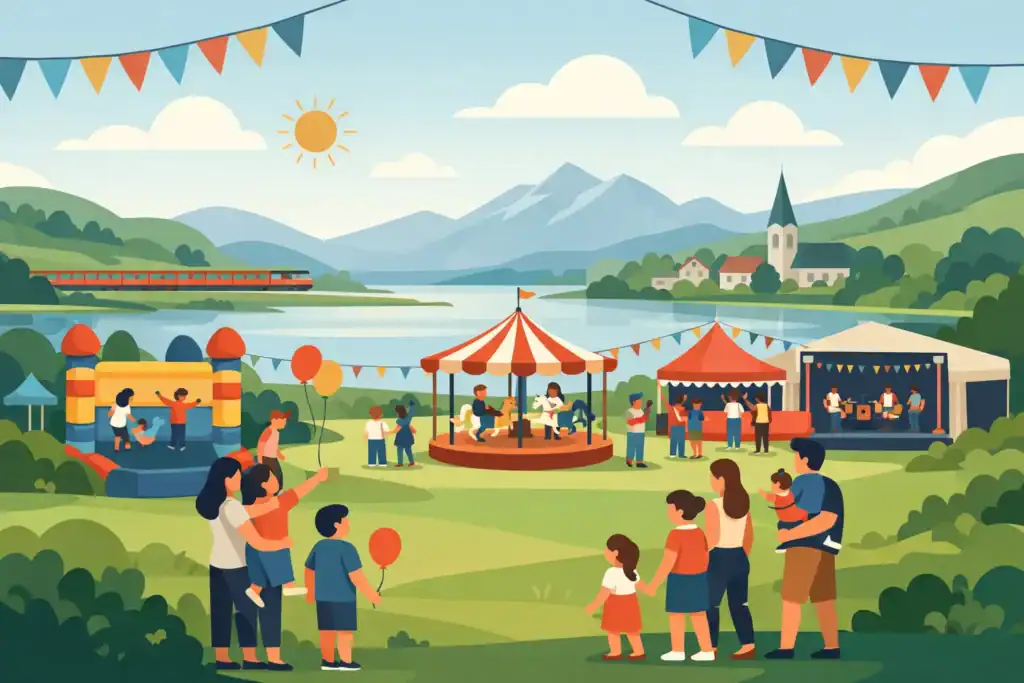 Familienfestival mit freiem Eintritt in Rotkreuz