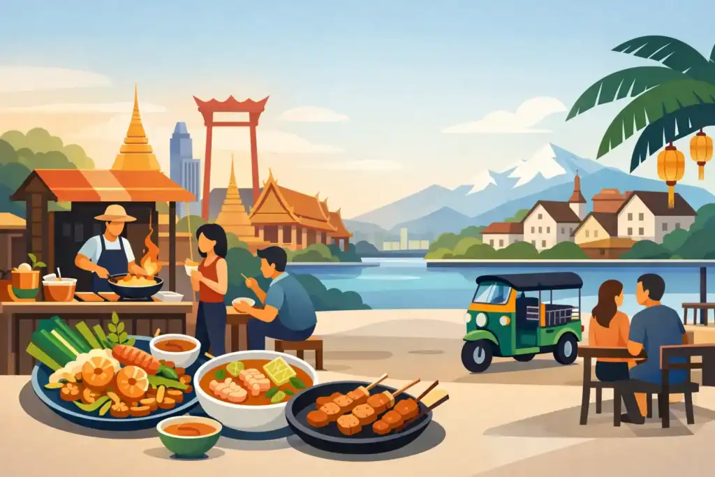 Thai Street Food wie in Bangkok in Rotkreuz