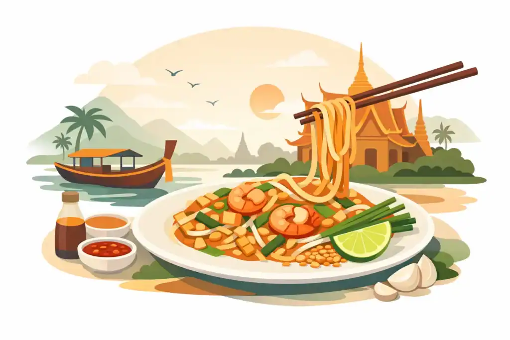 Wo gibt es Pad Thai? Frisch, duftend, echt Thai