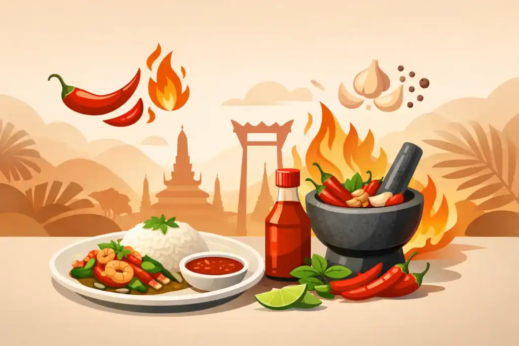 Warum ist Thai-Essen scharf? Die echte Antwort